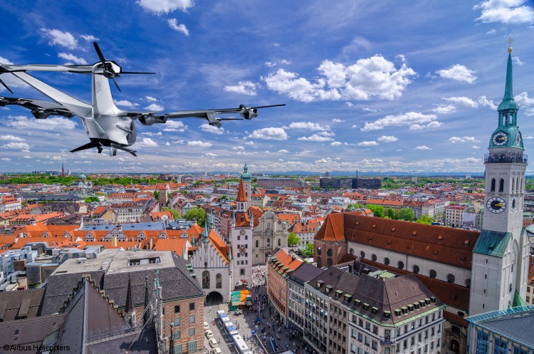 Airbus lays the foundations for future urban air mobility in Germany with the Air Mobility Initiative